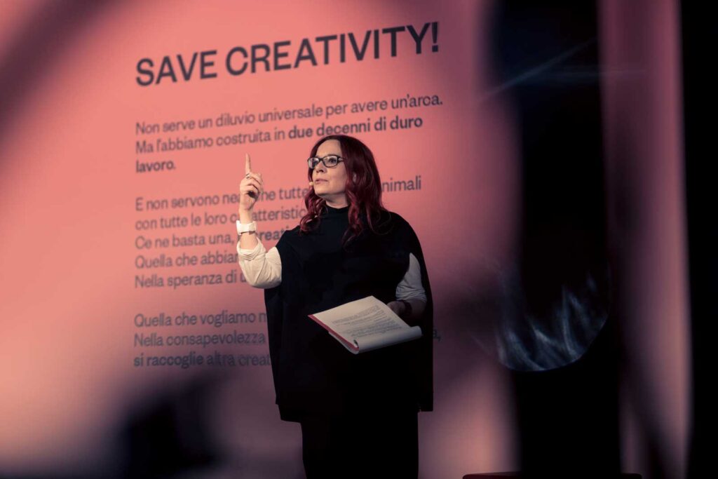 Barbara Franchin during the ITS 2021 Event