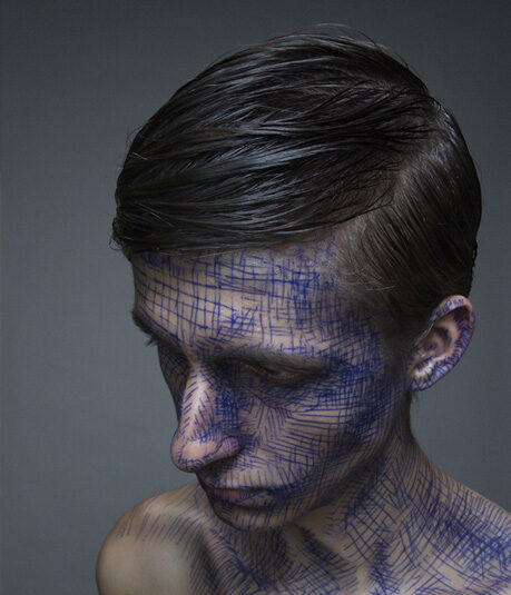 Self portrait by Levi Van Veluw