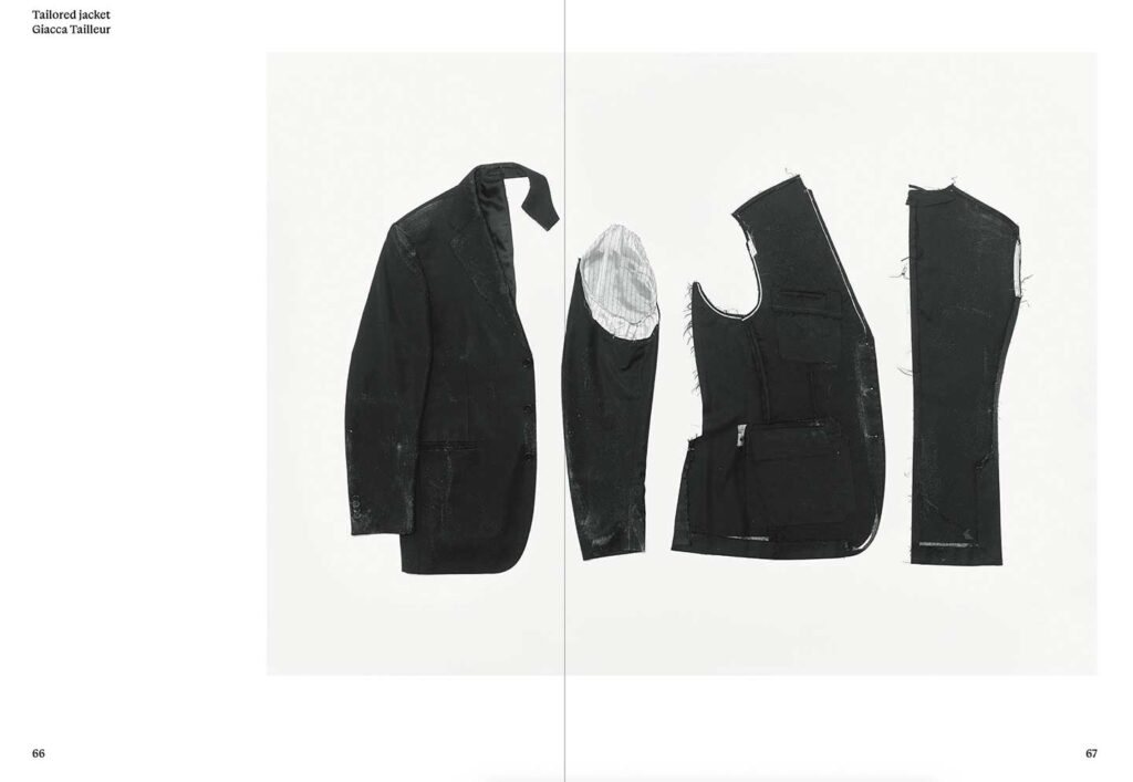 a black and white photo of a piece of clothing