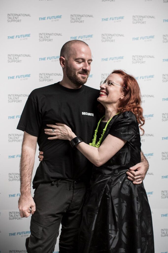 Demna attending the ITS Jury in 2014