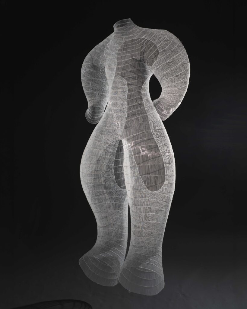 Seiran Tsuno sketch and development study for Costume Art at The Met