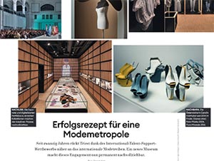 a brochure with a bunch of pictures of shoes
