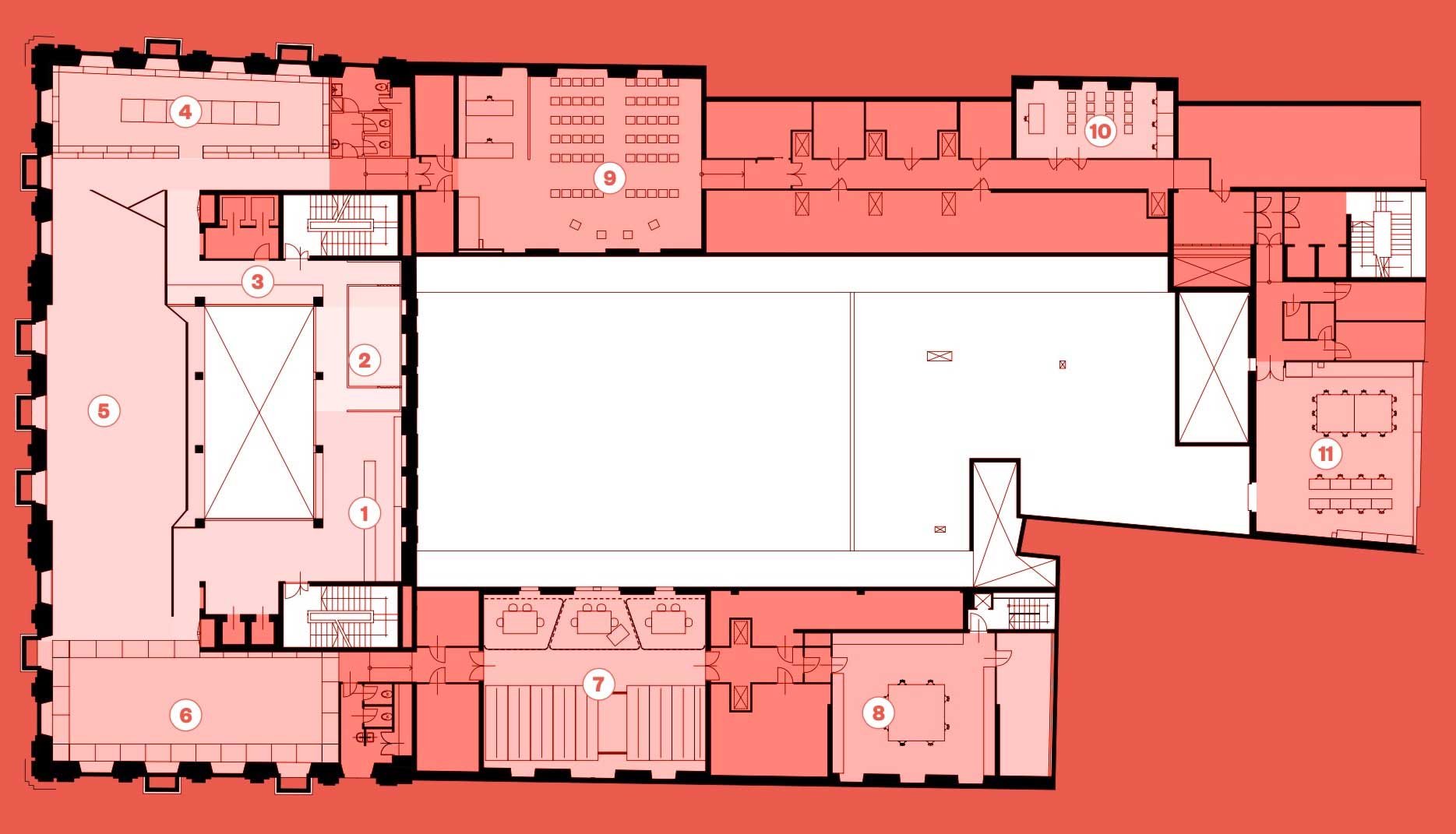 ITS Arcademy floorplan