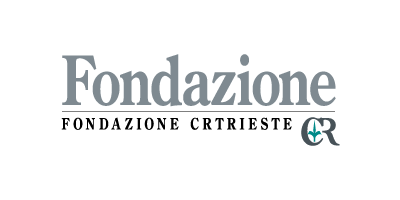 the fondazione logo on a black background